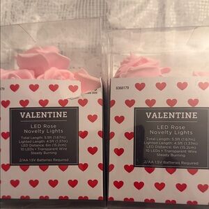 LED Rose Novelty Lights - Pink